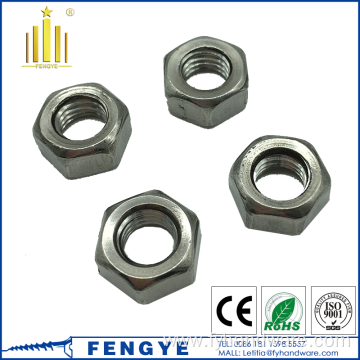 A2 A4 stainless steel din934 hex nut